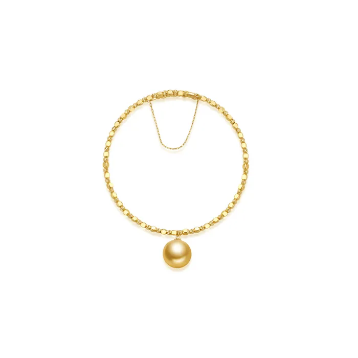 18K Solid Gold Golden South Sea Pearl Bracelet KB00034 Pearly Lustre Bracelets 18K Solid Gold Golden South Sea Pearl Bracelet KB00034 Pearly Lustre Bracelets