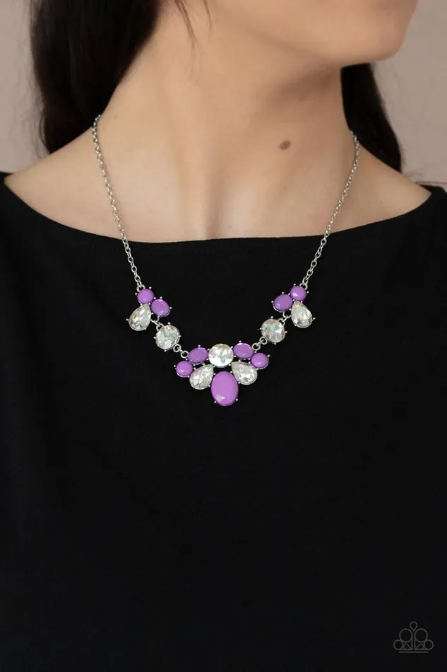 Necklaces Paparazzi Jewelry Paparazzi Necklace Ethereal Romance Purple