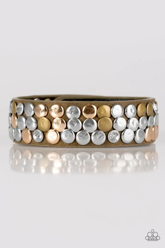 Paparazzi Jewelry Bracelets Paparazzi Bracelet Dont Step On A Crack Green