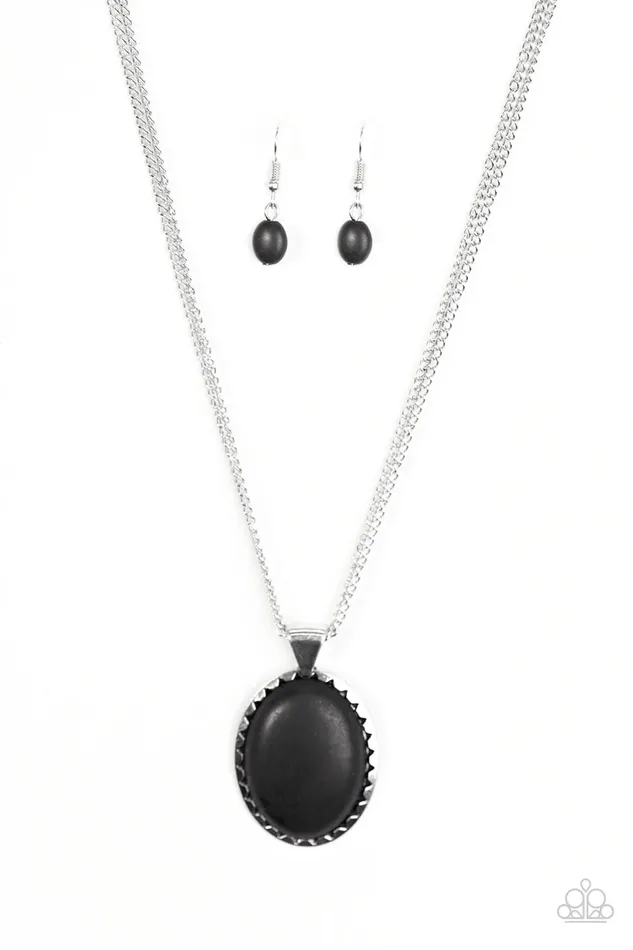 Paparazzi Jewelry Necklaces Paparazzi Necklace Creek Chic Black