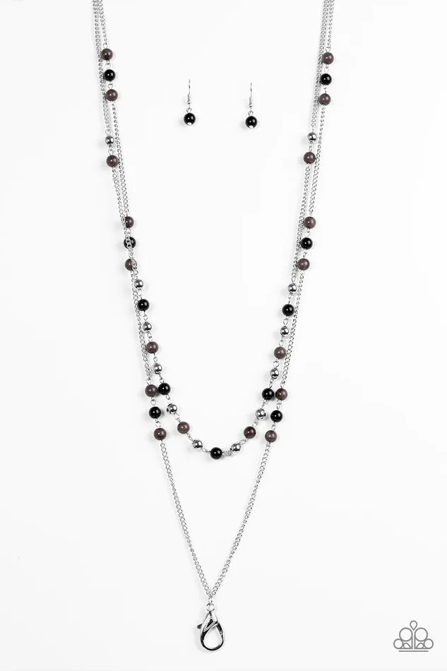 Paparazzi Jewelry Necklaces Paparazzi Necklace Prismatic Sunsets Black