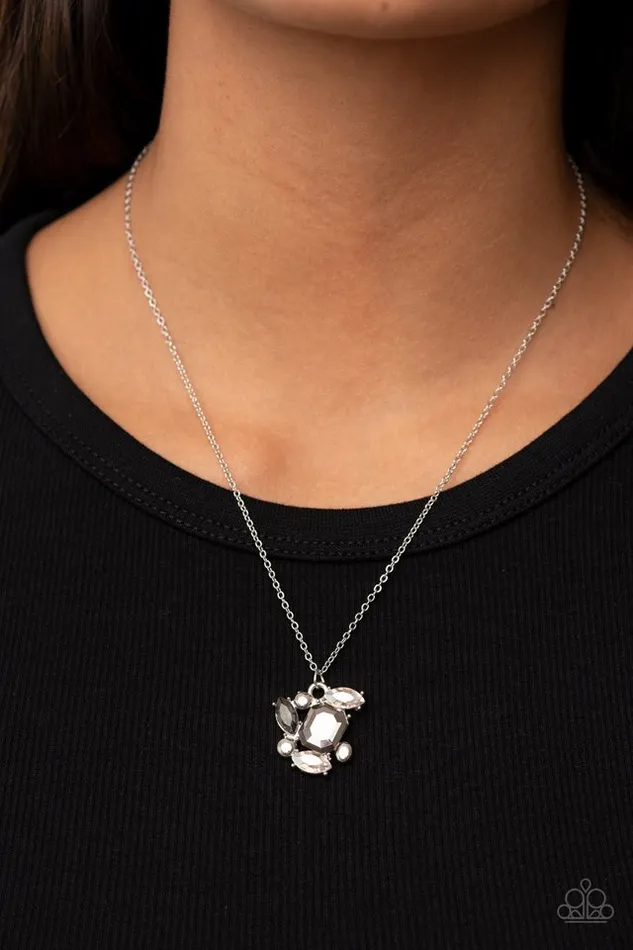 Paparazzi Necklace Prismatic Projection Silver Paparazzi Jewelry Necklaces Paparazzi Necklace Prismatic Projection Silver Paparazzi Jewelry Necklaces