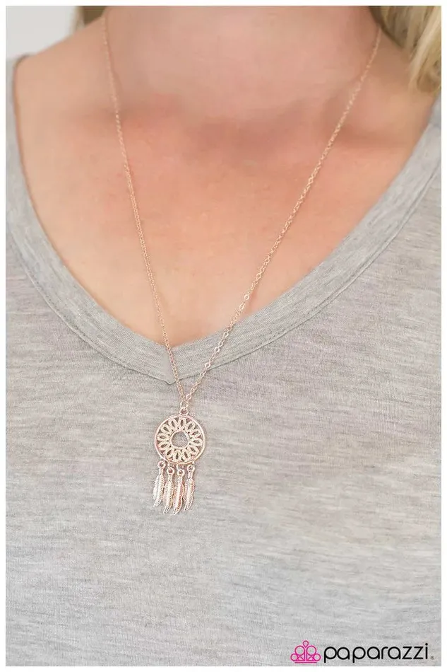 Paparazzi Necklace The Girl of Your Dreams Rose Gold Paparazzi Jewelry Necklaces Paparazzi Necklace The Girl of Your Dreams Rose Gold Paparazzi Jewelry Necklaces