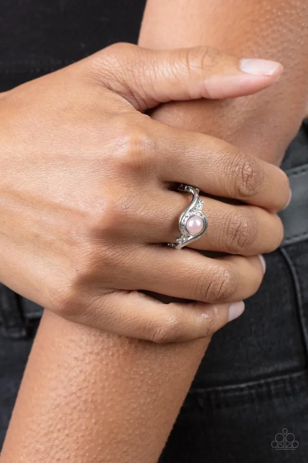 Paparazzi Ring Pearly Pizzazz Pink Paparazzi Jewelry Rings Paparazzi Ring Pearly Pizzazz Pink Paparazzi Jewelry Rings