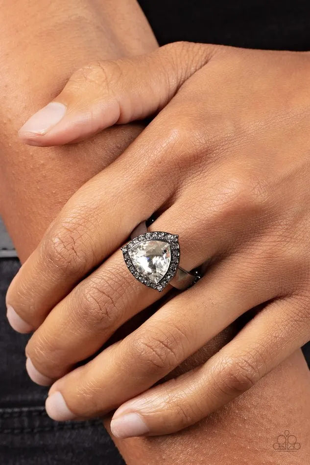 Rings Paparazzi Jewelry Paparazzi Ring Tour de Timeless Black