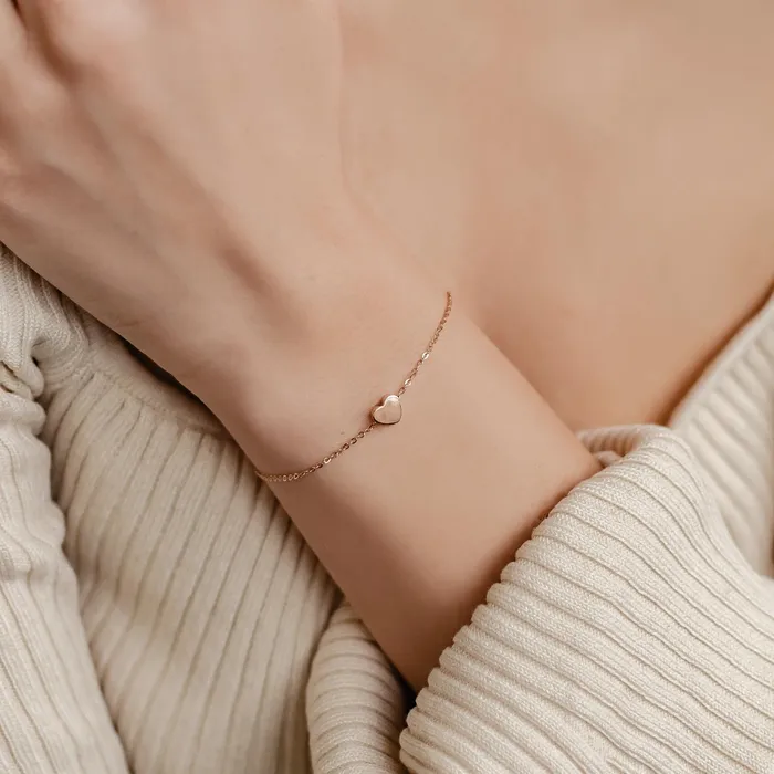 Bracelets Hey Happiness Dainty Heart Delicate Bracelet Bracelets Hey Happiness Dainty Heart Delicate Bracelet