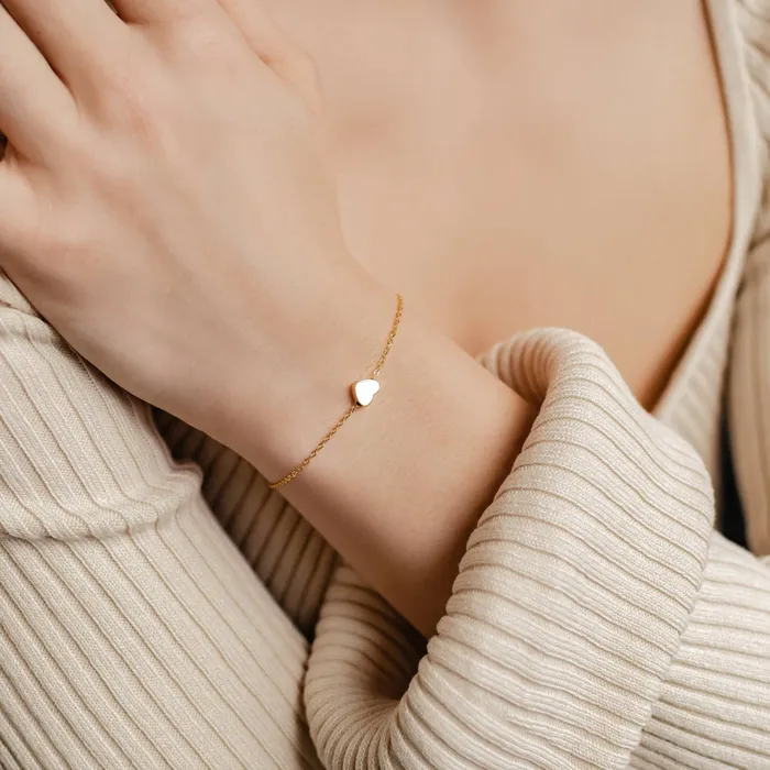 Bracelets Hey Happiness Dainty Heart Delicate Bracelet Bracelets Hey Happiness Dainty Heart Delicate Bracelet