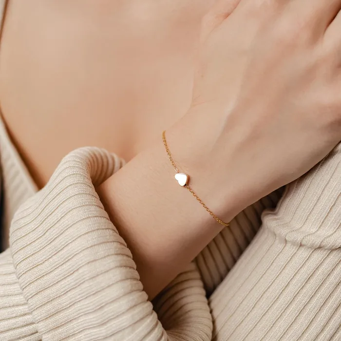 Bracelets Hey Happiness Dainty Heart Delicate Bracelet Bracelets Hey Happiness Dainty Heart Delicate Bracelet