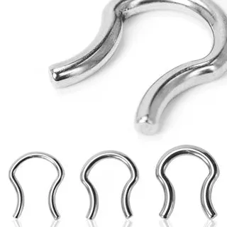 Omega Stainless Septum Retainer Tulsa Body Jewelry Bracelets