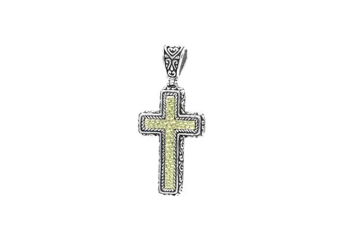 Samuel B Necklaces Petite Reign Cross Pendant