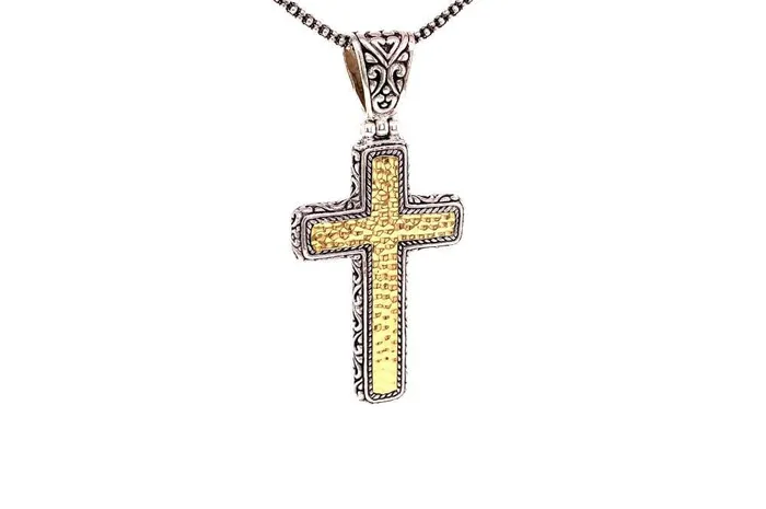 Samuel B Necklaces Petite Reign Cross Pendant