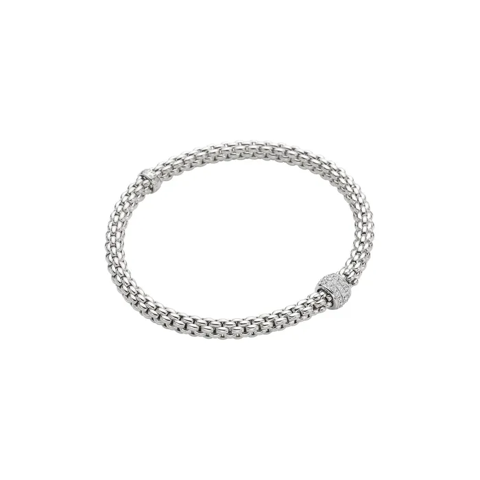 Bracelets Fope SOLO Bracelet 029 CTW Size Medium International Diamond Center Bracelets Fope SOLO Bracelet 029 CTW Size Medium International Diamond Center