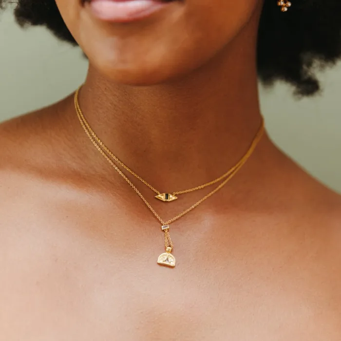 Femme Necklace Black Spinel Sierra Winter Jewelry Necklaces