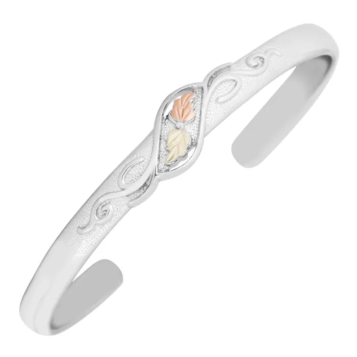 TR Jewelry Concepts Bracelets Landstroms Black Hills Gold Silver Cuff Bracelet TR Jewelry Concepts Bracelets Landstroms Black Hills Gold Silver Cuff Bracelet