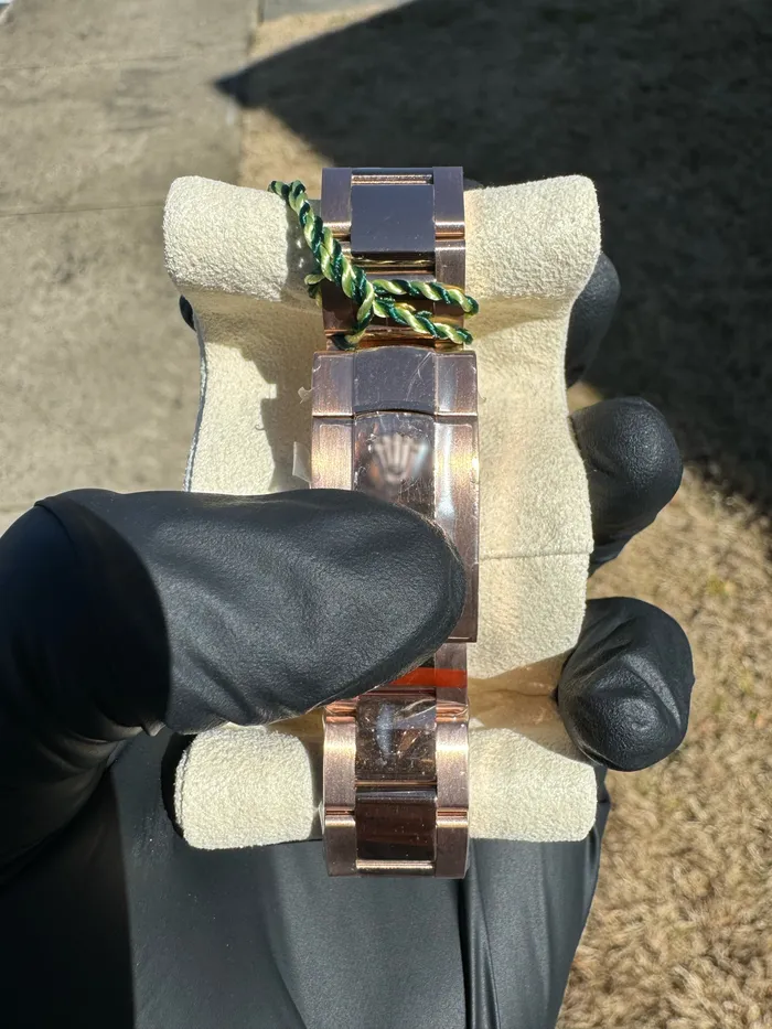 Watches DripGawd Jewelry Custom Moissanite Sky Watch Blue Face