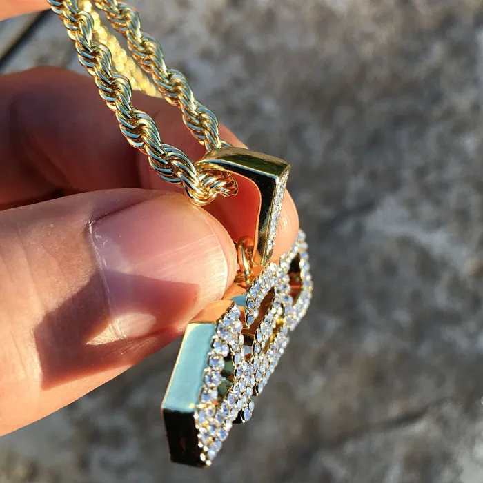 14K Gold Plated 420 Pendant Rope Chain Weed Marijuana Necklace 24 Bling Cartel Necklaces 14K Gold Plated 420 Pendant Rope Chain Weed Marijuana Necklace 24 Bling Cartel Necklaces
