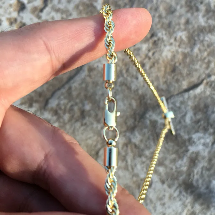 14K Gold Plated 420 Pendant Rope Chain Weed Marijuana Necklace 24 Bling Cartel Necklaces 14K Gold Plated 420 Pendant Rope Chain Weed Marijuana Necklace 24 Bling Cartel Necklaces