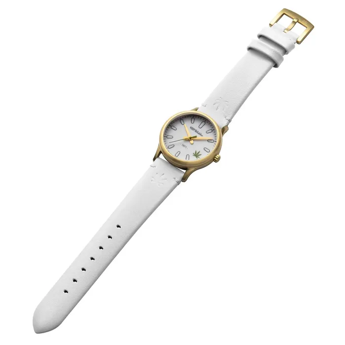 420Waldos Watches 420Waldos Womens Quartz Watch Mary Jane White Dial Genuine Leather Strap W2003 420Waldos Watches 420Waldos Womens Quartz Watch Mary Jane White Dial Genuine Leather Strap W2003