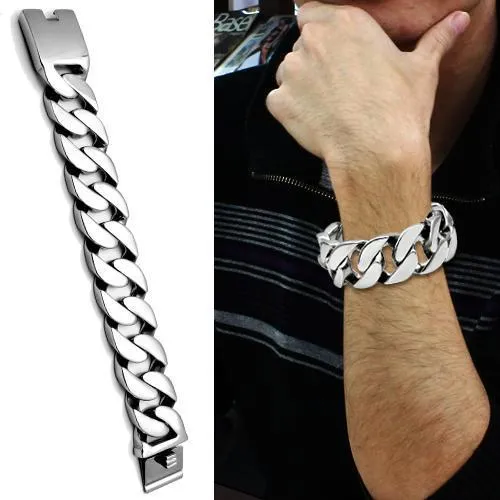 Alamode Bracelets TK338 High polished no plating Stainless Steel Bracelet with No Stone