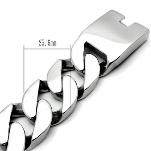Alamode Bracelets TK338 High polished no plating Stainless Steel Bracelet with No Stone