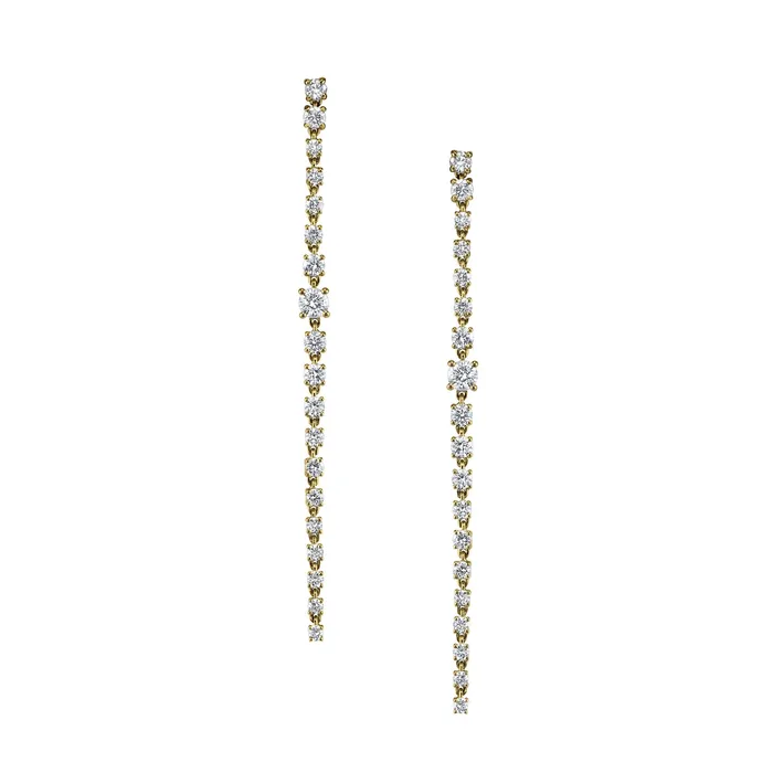 anitako Earrings LONG DIAMOND ROPE EARRINGS