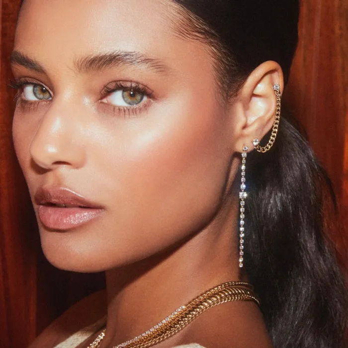 anitako Earrings LONG DIAMOND ROPE EARRINGS
