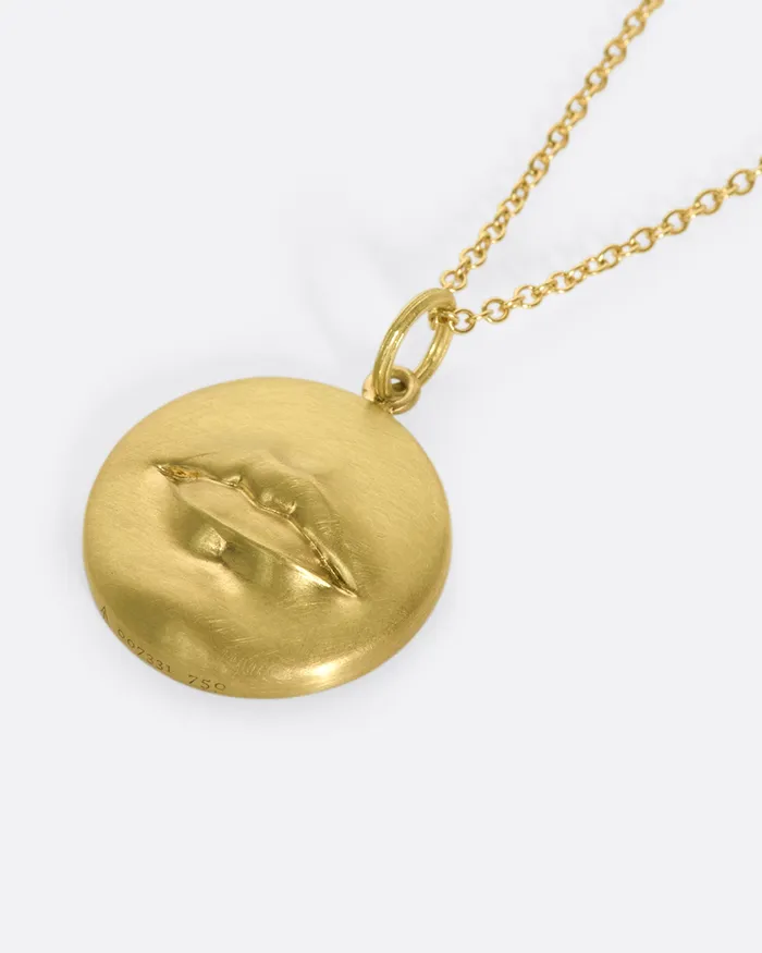 ANTHONY LENT Necklaces Kiss Me Necklace