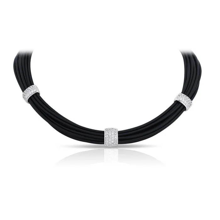 Belle Etoile Belle Etoile Adagio Necklace Black Necklaces