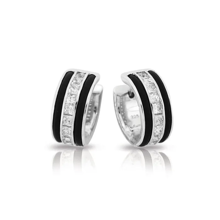 Belle Etoile Velocity Earrings Black Belle Etoile Earrings