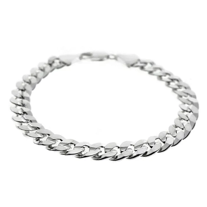 Bling Cartel Admin Cuban Curb Link Silver Tone Bracelet 9MM 9 Inch Bracelets Bling Cartel Admin Cuban Curb Link Silver Tone Bracelet 9MM 9 Inch Bracelets