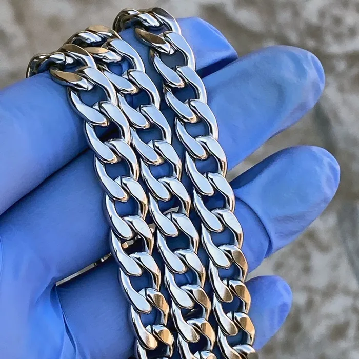 Bling Cartel Admin Necklaces Mens 316L Stainless Steel Cuban Link Chain Necklace 10MM 24