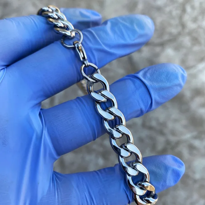 Bling Cartel Admin Necklaces Mens 316L Stainless Steel Cuban Link Chain Necklace 10MM 24
