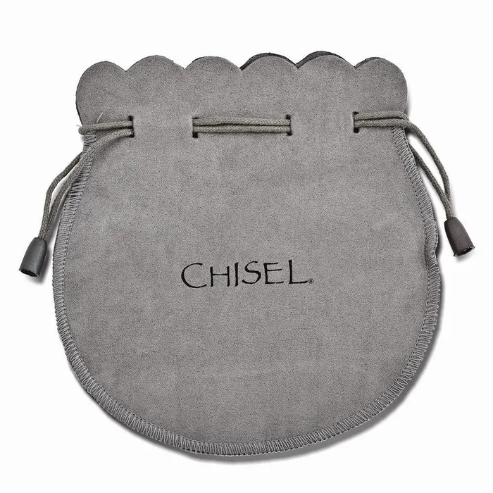 Bracelets Chisel Stainless Steel Brushed and Polished Black Leather 85in ID Bracelet Bracelets Chisel Stainless Steel Brushed and Polished Black Leather 85in ID Bracelet