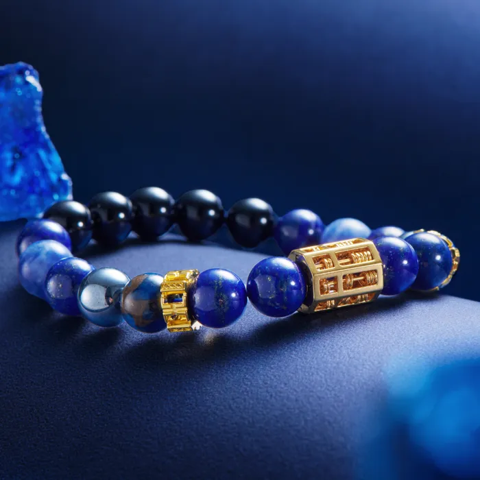 Bracelets Hoseiki Jewelry Prosperity Aurora Bracelet Quantum Chi Collection