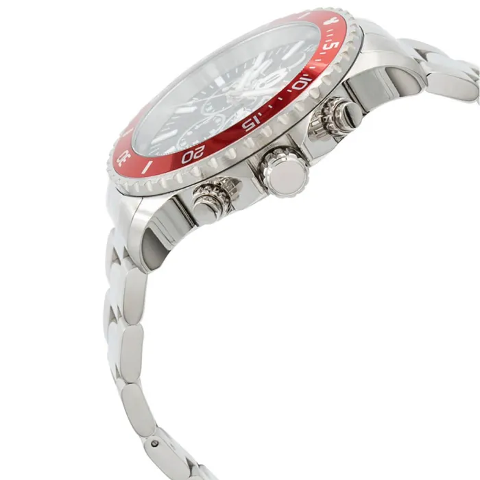 Bracelets Invicta Invicta Mens Chrono Watch Disney Black Dial Red Bezel Silver Tone Bracelet 39047 Bracelets Invicta Invicta Mens Chrono Watch Disney Black Dial Red Bezel Silver Tone Bracelet 39047