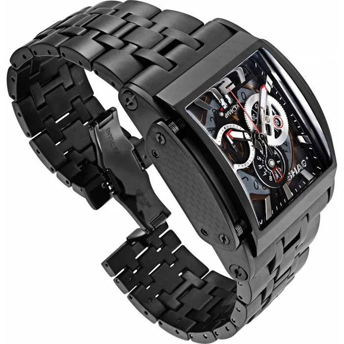 Bracelets Invicta Invicta Mens Quartz Watch Shaq Chronograph Black Stainless Steel Bracelet 33736 Bracelets Invicta Invicta Mens Quartz Watch Shaq Chronograph Black Stainless Steel Bracelet 33736