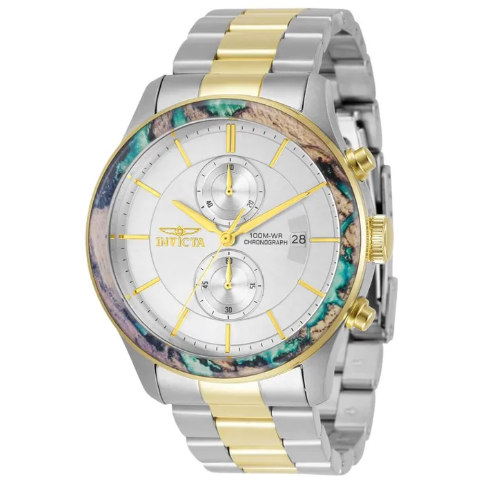 Bracelets Invicta Invicta Mens Quartz Watch Specialty Chronograph White Dial Bracelet 34061 Bracelets Invicta Invicta Mens Quartz Watch Specialty Chronograph White Dial Bracelet 34061