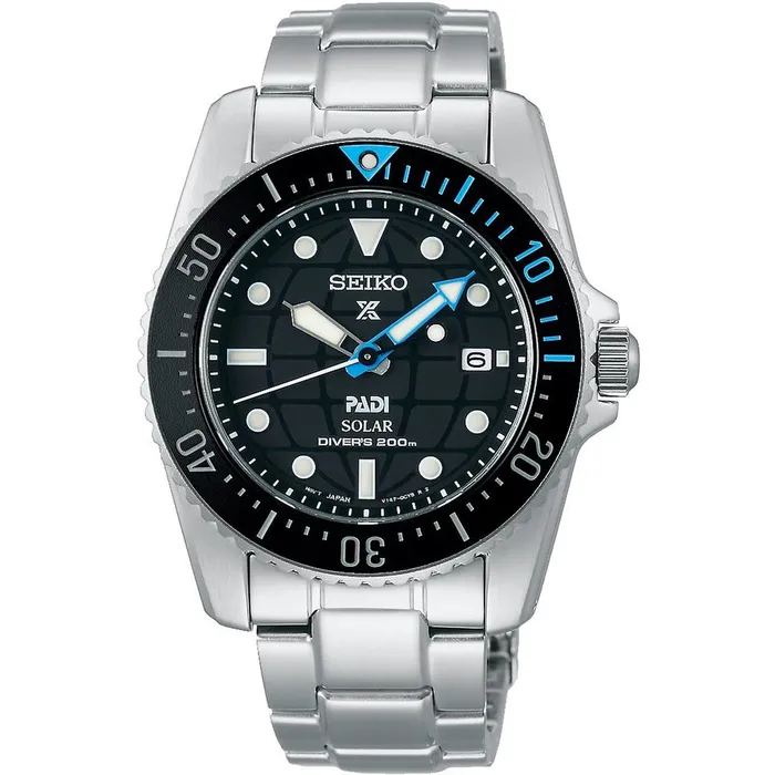 Bracelets Seiko Mens Watch Prospex Padi Solar Black Dial Bracelet Rotating Bezel SNE575P1 SEIKO Bracelets Seiko Mens Watch Prospex Padi Solar Black Dial Bracelet Rotating Bezel SNE575P1 SEIKO