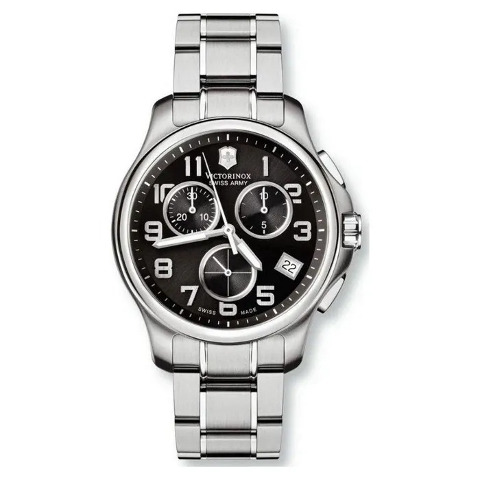 Bracelets Swiss Army 241453 Mens Officers Black Dial Stainless Steel Chronograph Watch Victorinox Swiss Army Bracelets Swiss Army 241453 Mens Officers Black Dial Stainless Steel Chronograph Watch Victorinox Swiss Army