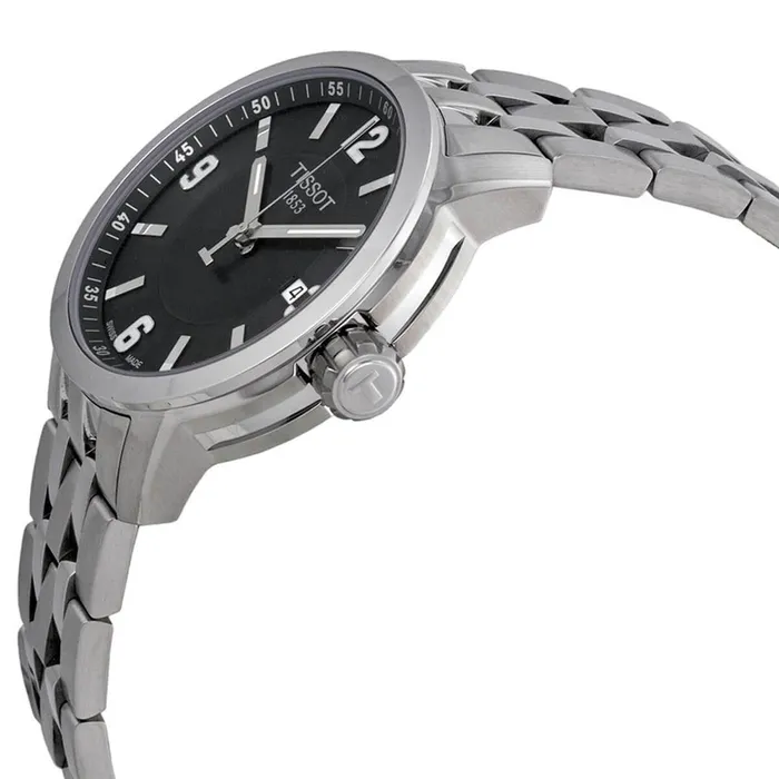Bracelets Tissot Tissot Mens Watch PRC 200 Black Dial Stainless Steel Bracelet T0554101105700 Bracelets Tissot Tissot Mens Watch PRC 200 Black Dial Stainless Steel Bracelet T0554101105700