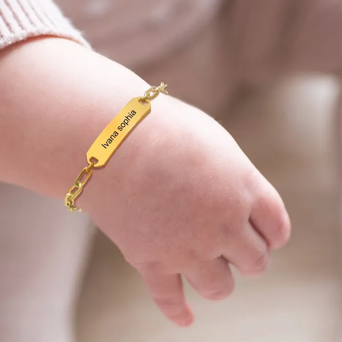 Bracelets VVS Jewelry VVS Custom Baby Name Bracelet
