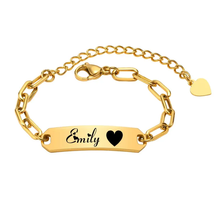 Bracelets VVS Jewelry VVS Custom Baby Name Bracelet