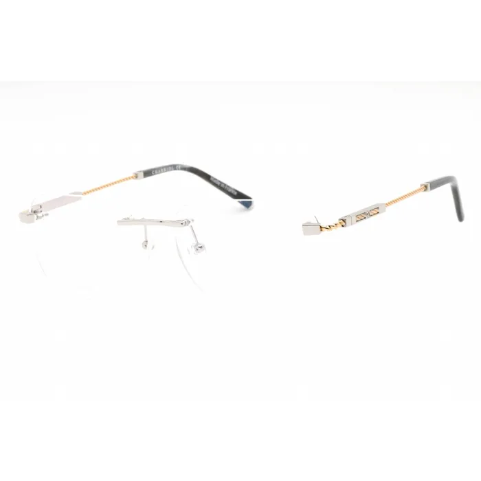 Charriol Earrings Charriol Mens Eyeglasses Rimless Shiny ArgentGold Titanium Frame PC75104 C02 Charriol Earrings Charriol Mens Eyeglasses Rimless Shiny ArgentGold Titanium Frame PC75104 C02