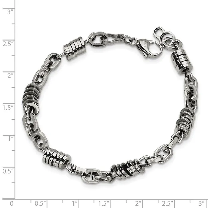 Chisel Bracelets Stainless Steel Polished 9in Bracelet Chisel Bracelets Stainless Steel Polished 9in Bracelet