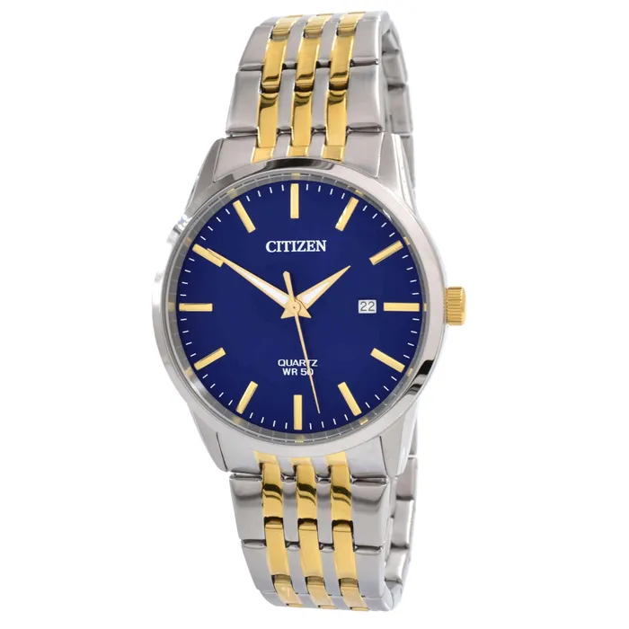 Citizen Citizen Mens Watch Date Display Two Tone Stainless Steel Bracelet BI500681L Bracelets Citizen Citizen Mens Watch Date Display Two Tone Stainless Steel Bracelet BI500681L Bracelets