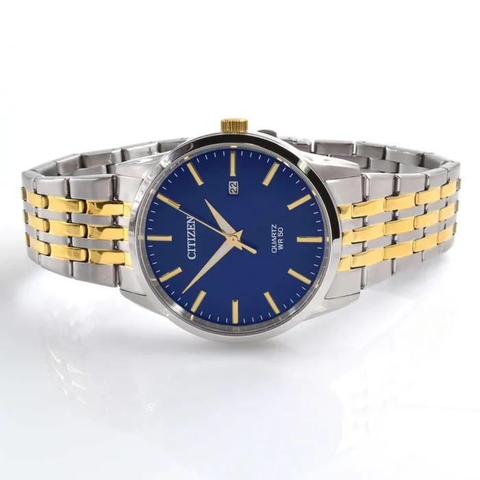 Citizen Citizen Mens Watch Date Display Two Tone Stainless Steel Bracelet BI500681L Bracelets Citizen Citizen Mens Watch Date Display Two Tone Stainless Steel Bracelet BI500681L Bracelets
