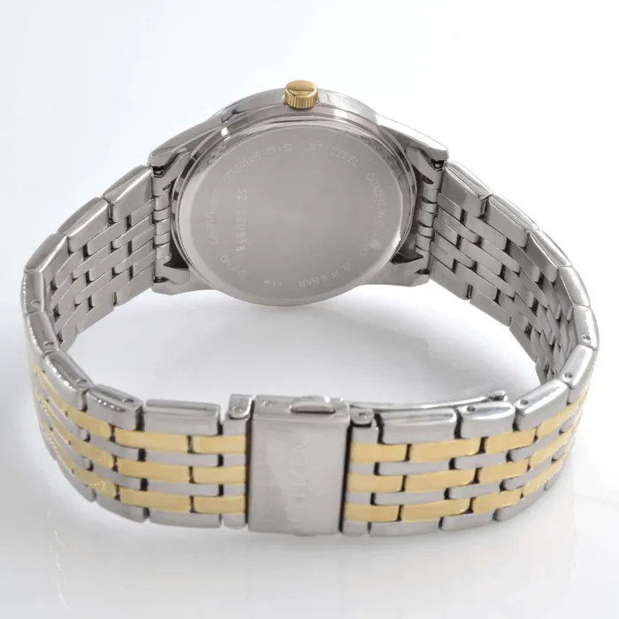 Citizen Citizen Mens Watch Date Display Two Tone Stainless Steel Bracelet BI500681L Bracelets Citizen Citizen Mens Watch Date Display Two Tone Stainless Steel Bracelet BI500681L Bracelets