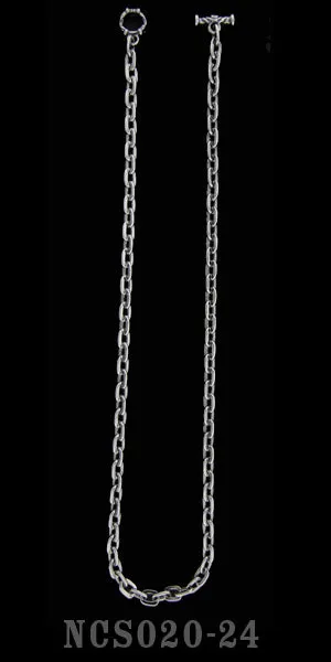 DCJ Necklaces 16 inch Oval Link Chain Necklace