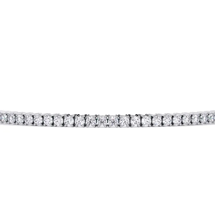 deBebians Bracelets 2 Carat Lab Grown Diamond Tennis Bracelet