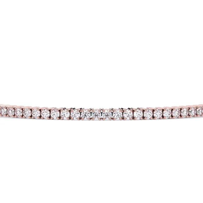 deBebians Bracelets 2 Carat Lab Grown Diamond Tennis Bracelet
